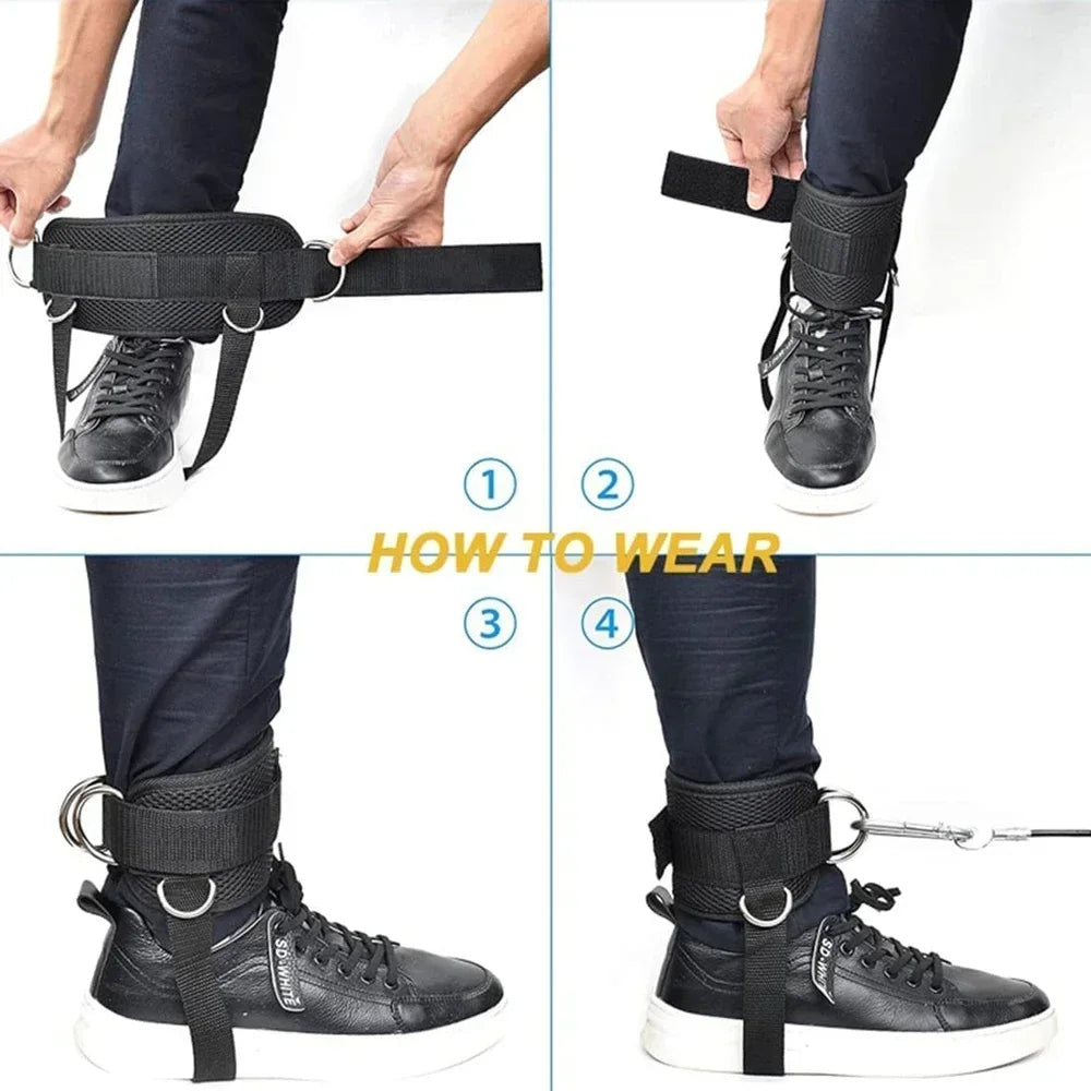 1PCS Ankle Straps for Cable Machine Man Woman,Ankle Strap for Cable Machine Kickback, Cable Ankle Attachment for Gym, Ankle Cuff