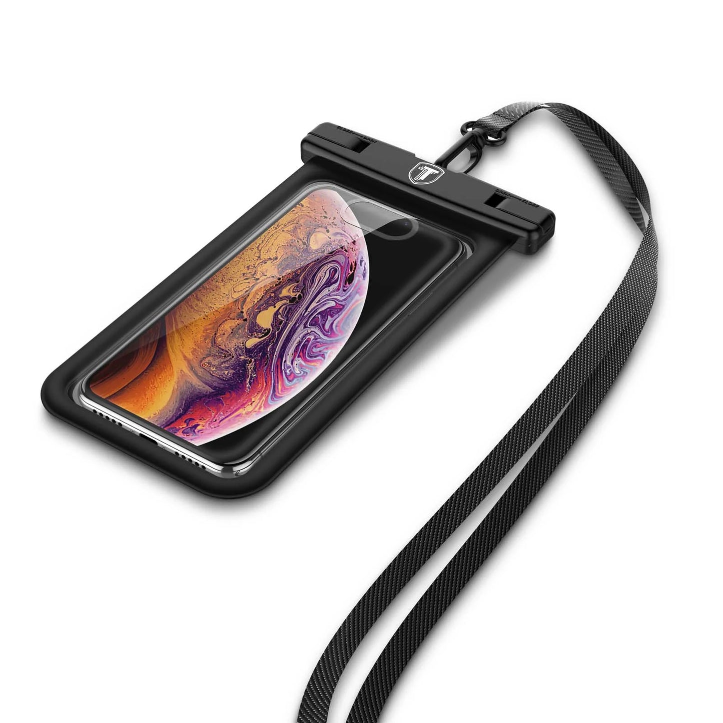 Waterproof Phone Pouch Floating, IPX8 Universal Waterproof Case Underwater Dry Bag W/Lanyard & Armband for Cellphones up to 6.5 Inch Display