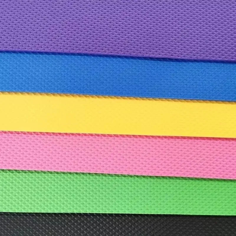 4MM Thick 173Cmx61Cm Yoga Mats Non-Slip Exercise Mat Fitness Tasteless Pilates Workout Gym Mats with Bandage Sports Fitness