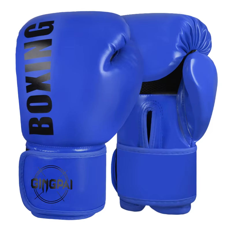 New Pro Boxing Gloves for Women Men Sanda Training Sandbags Muay Thai Combat Fight Adults Kickboxing Gloves