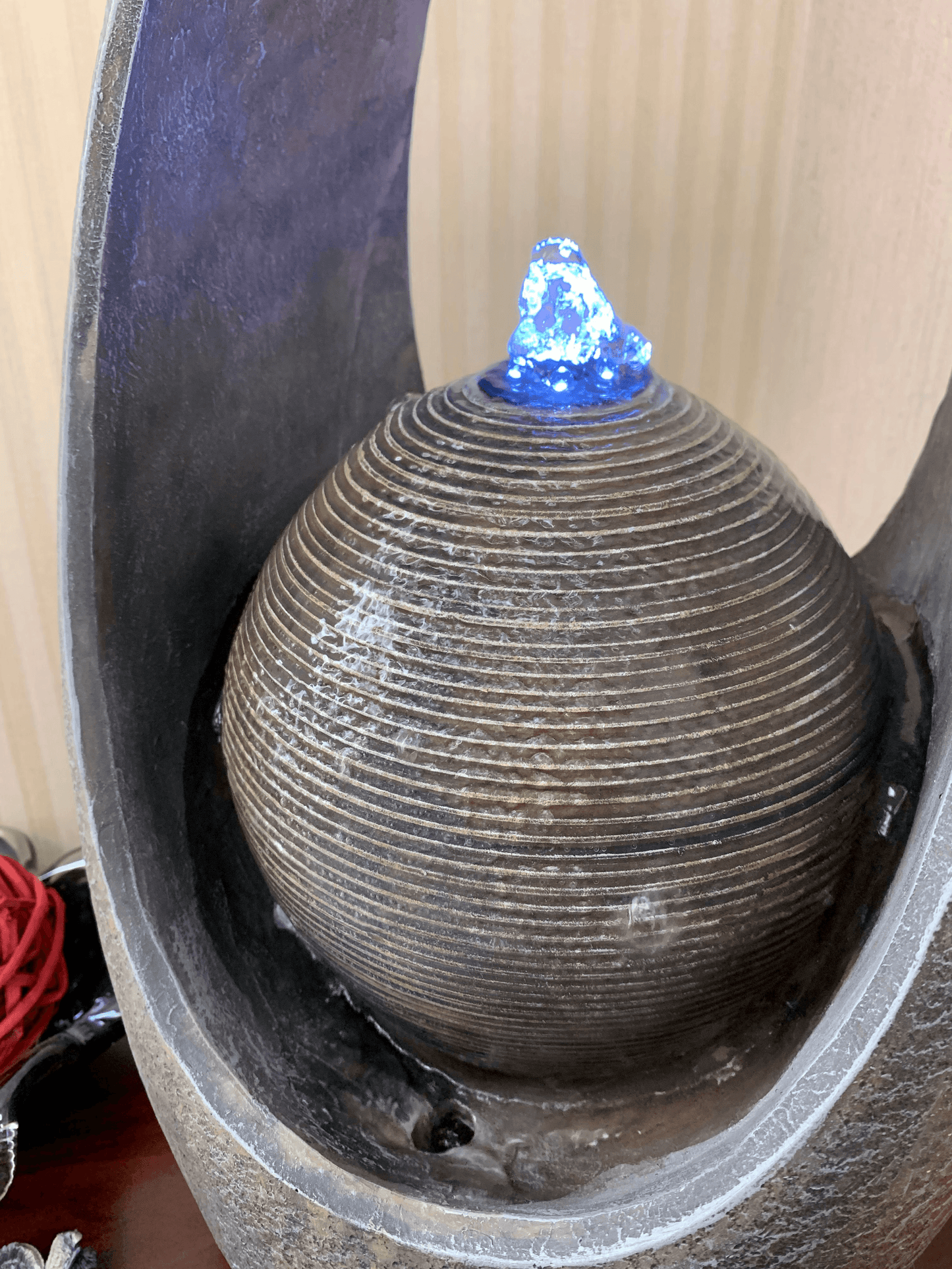 Euphoria Meditation Fountain With Led Night Light And Water Pump