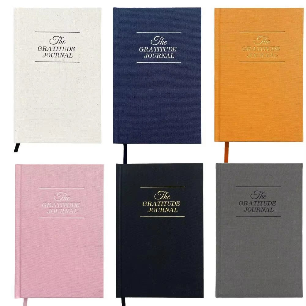 Gratitude Journal Diary Notebook Self-Discipline Punching Schedule Plan Reflection & Manifestation Journal Stationery