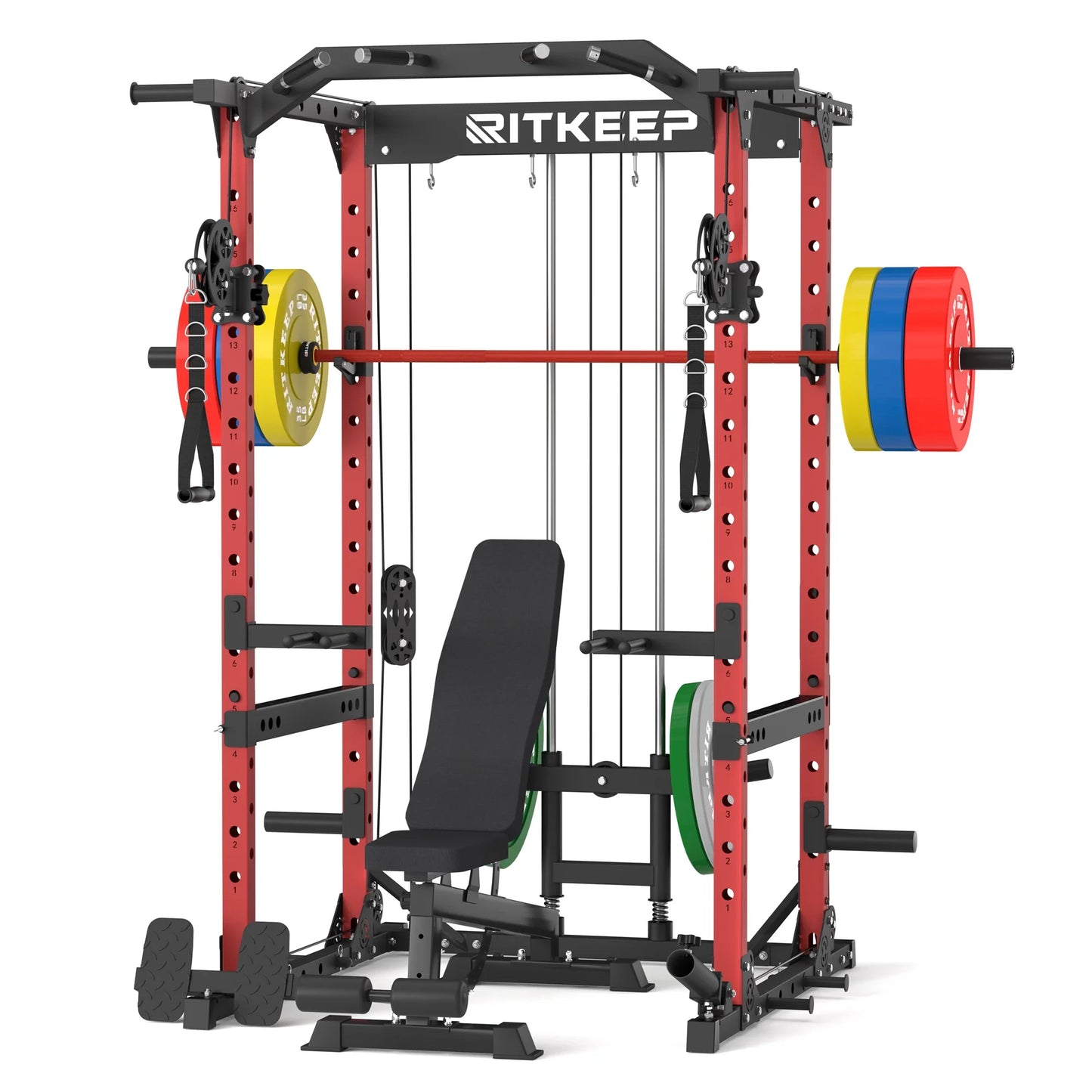 Destroyer M10 ALL-IN-ONE Power Rack Fitness Equipment Package