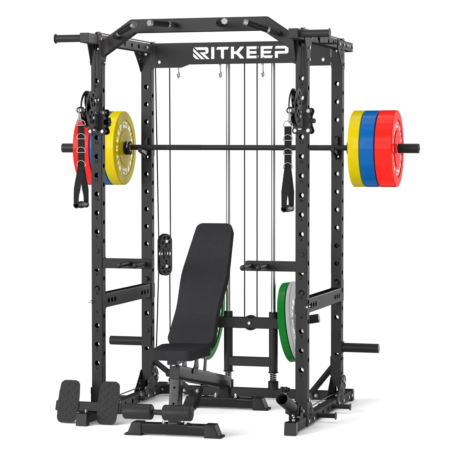 Destroyer M10 ALL-IN-ONE Power Rack Fitness Equipment Package
