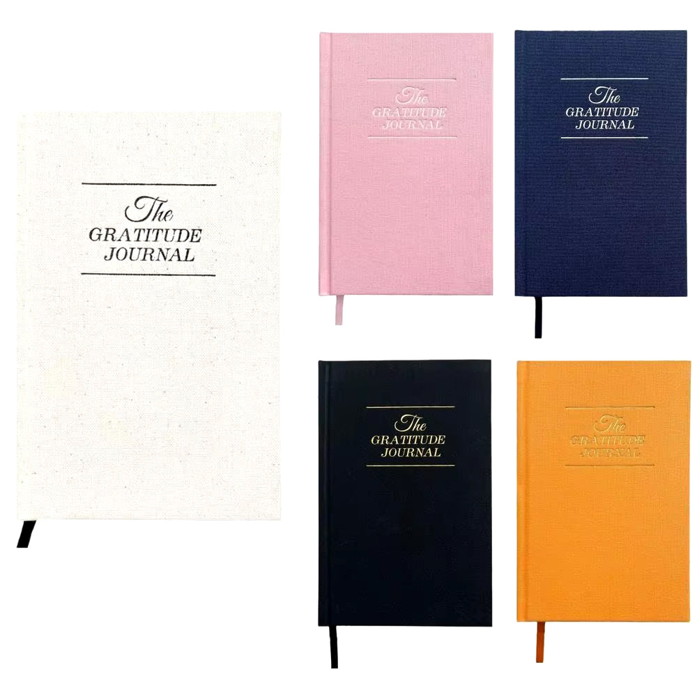 Gratitude Journal Diary Notebook Self-Discipline Punching Schedule Plan Reflection & Manifestation Journal Stationery