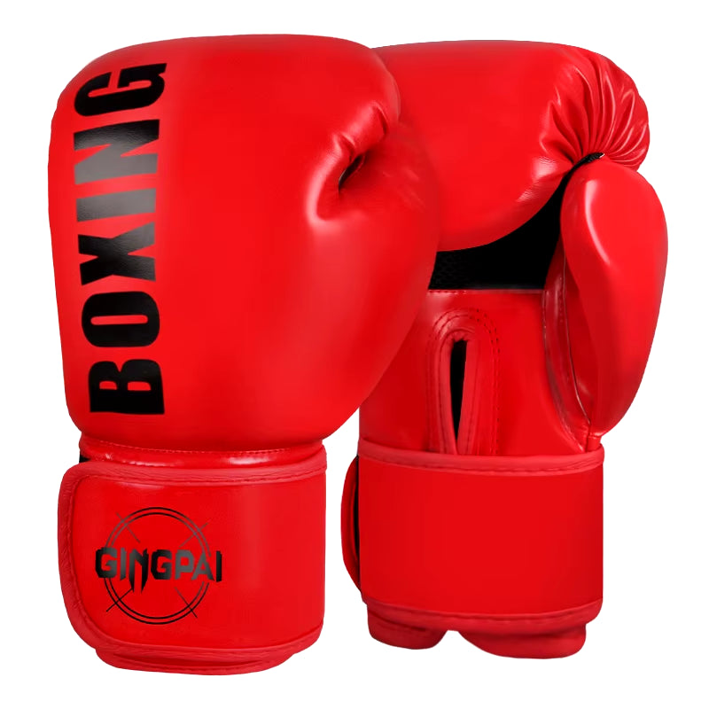 New Pro Boxing Gloves for Women Men Sanda Training Sandbags Muay Thai Combat Fight Adults Kickboxing Gloves