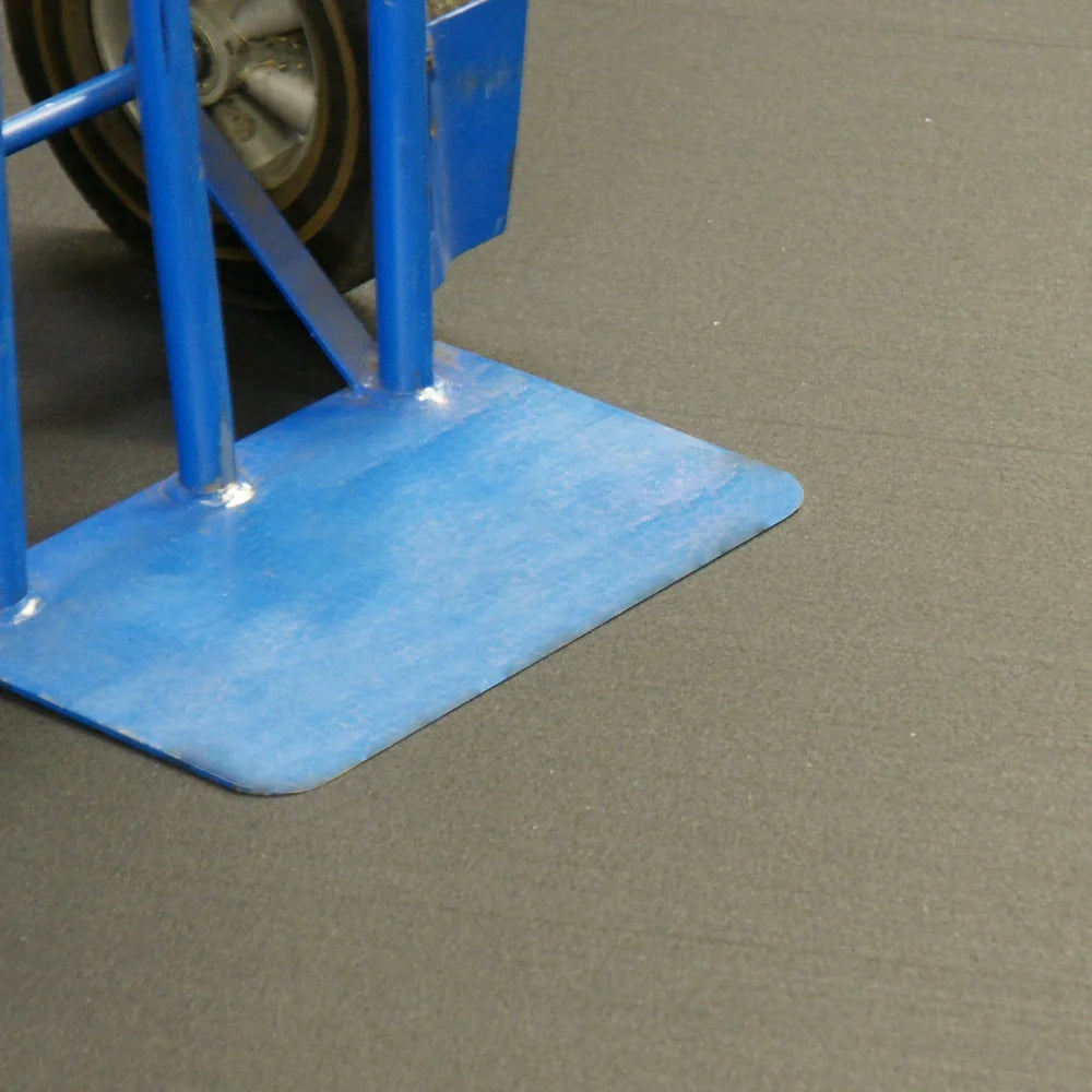 "Recycled Flooring" 3/8 In. X 4 Ft. X 9 Ft. - Black Rubber Mats