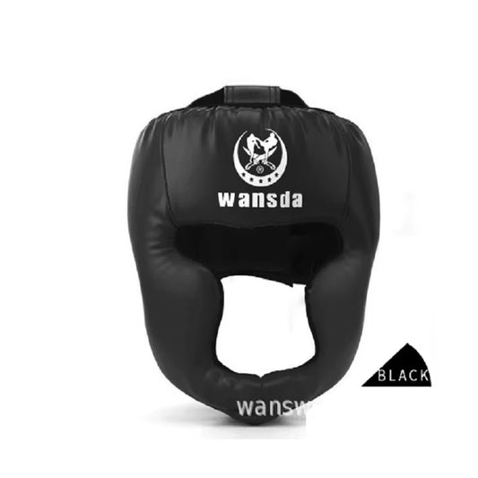 Free Shipping RED/BLACK Closed Type Boxing Head Guard/Sparring Helmet/Mma/Muay Thai Kickboxing Brace/Head Protection