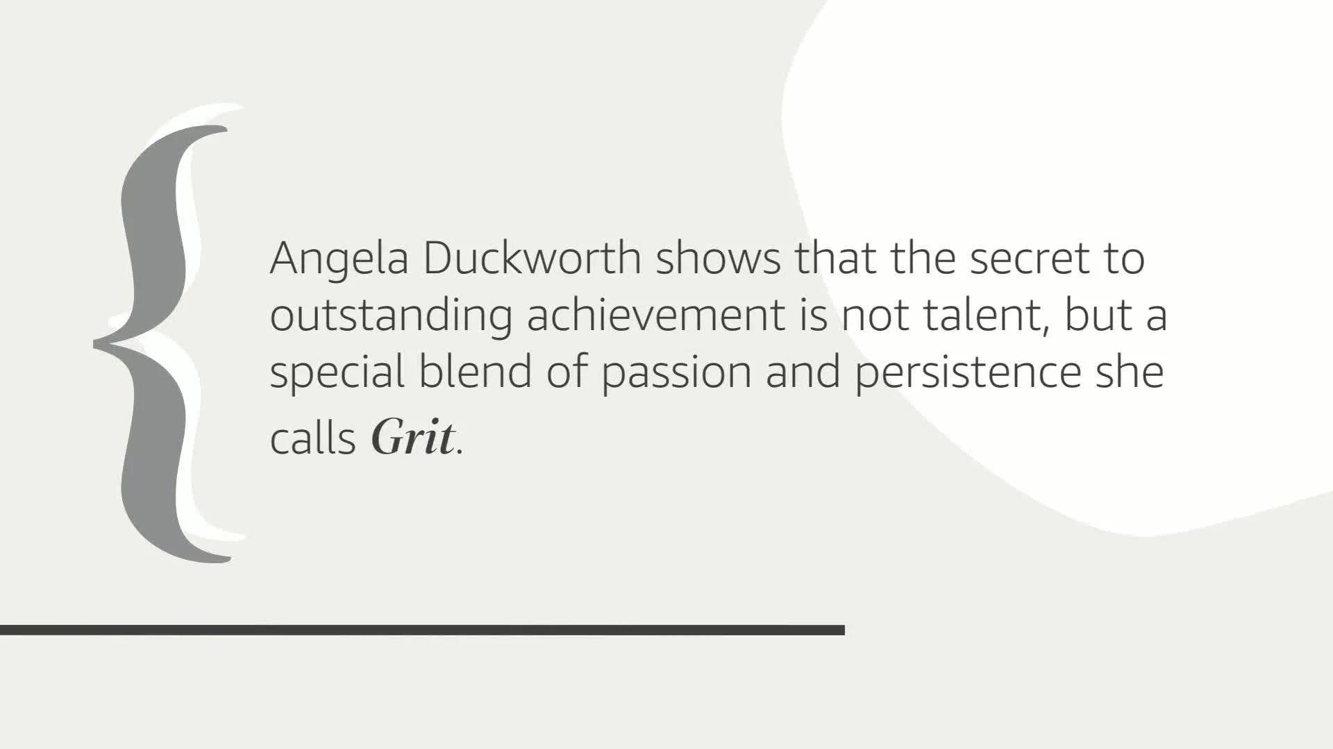 : Grit: the Power of Passion and Perseverance (Paperback)