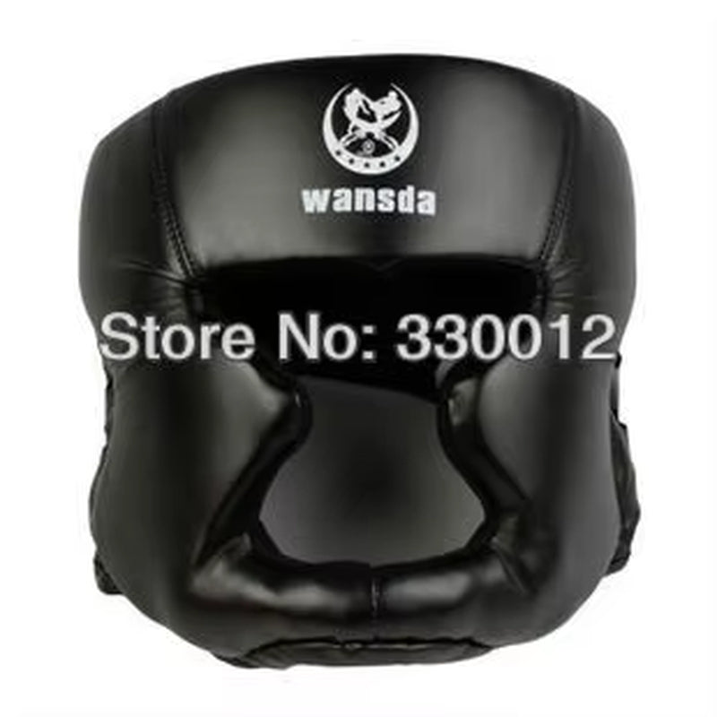 Free Shipping RED/BLACK Closed Type Boxing Head Guard/Sparring Helmet/Mma/Muay Thai Kickboxing Brace/Head Protection