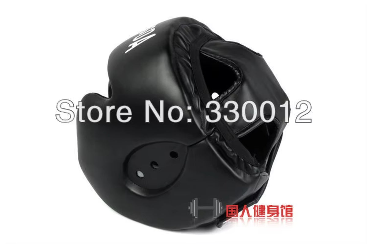 Free Shipping RED/BLACK Closed Type Boxing Head Guard/Sparring Helmet/Mma/Muay Thai Kickboxing Brace/Head Protection